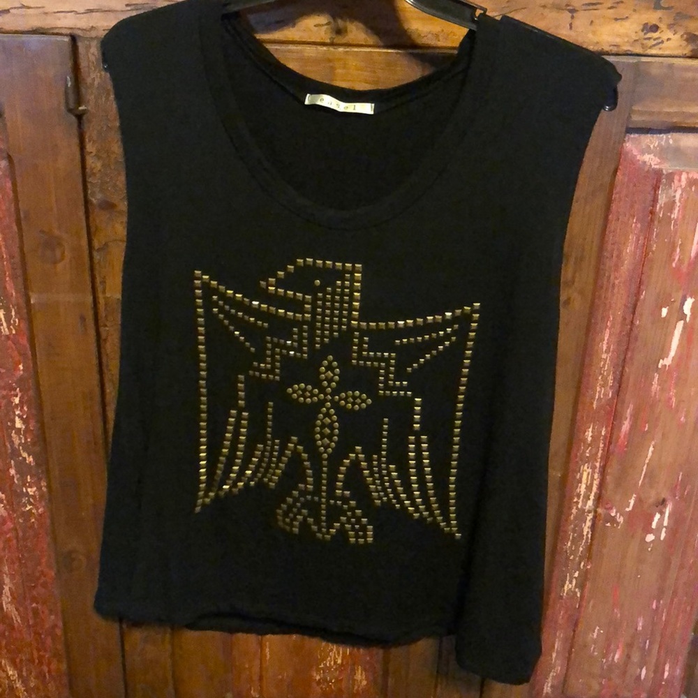 Thunderbird tank with brass nail heads size xl